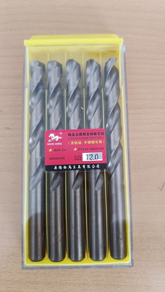 Сверло ф12х151/101 DIN338 HSSCo5 ADK101811-120