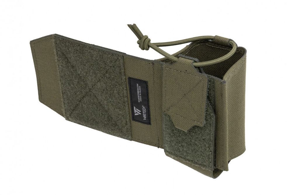 Wartech подсумок под рацию боковой левый олива