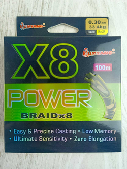 Шнур POWER 100м x8