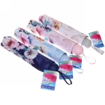 Зонт механический ветроустойчивый, матовая ручка «BESTzontik - Sofi», микс 4 цвета, длина 25см, d-110см