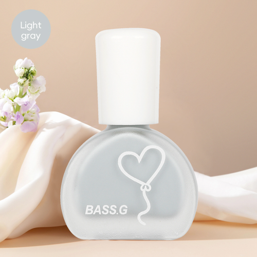Лак для ногтей "Bass.G", серый