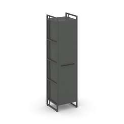 Рифт Шкаф 4 ниши узкий RF.SU-41 (R)  420*396*1648