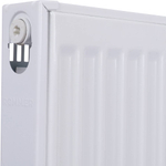 Радиатор панельный профильный ROMMER Ventil тип 11 - 300x600 мм (подключение нижнее, цвет белый)