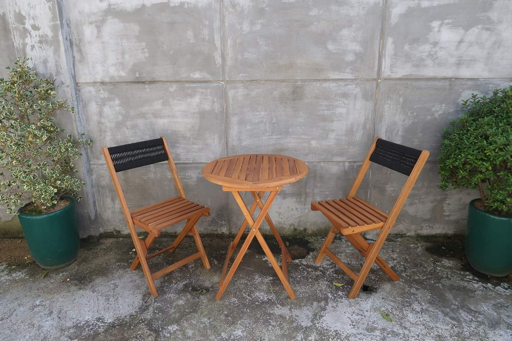 Набор садовой мебели из акации, 3 предмета, TP2093.0.5