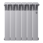 Радиатор Royal Thermo Revolution Bimetall 500 2.0/Silver Satin – 6 секц.