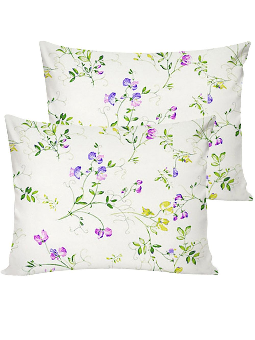 Постельное белье Сказка "Душистый горошек" евро   наволочки 50х70 2шт Простынь на резинке 180х200 см  Пододеяльник 200х215 см