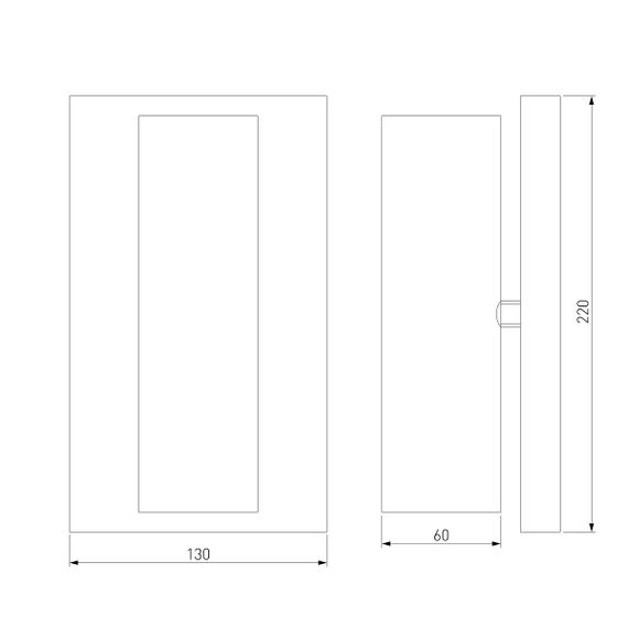 Настенный светильник Eurosvet Adamson 70142/2 хром