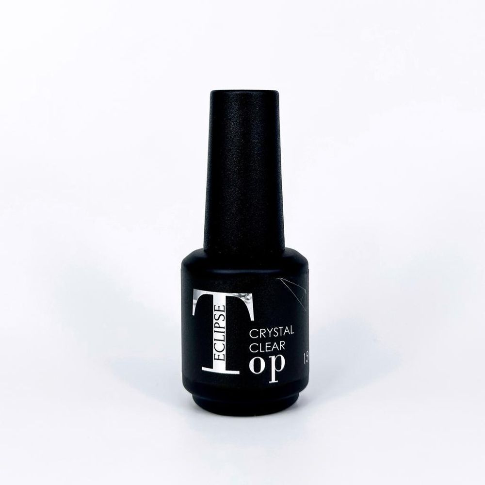 ТОР UV 15мл Crystal Clear без липкого слоя ECLIPSE