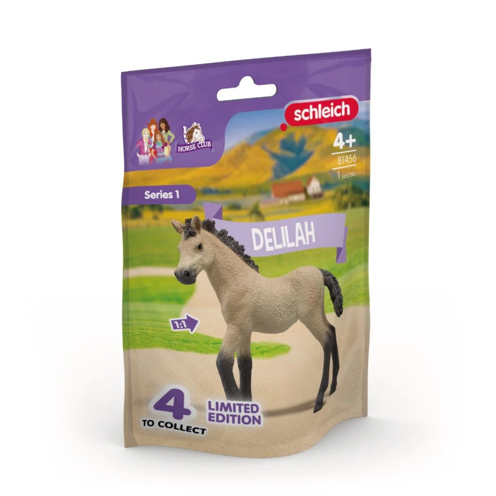 Schleich S 81456 — Коллекционный жеребёнок Делайла серия 1 Horse Club — фото 1