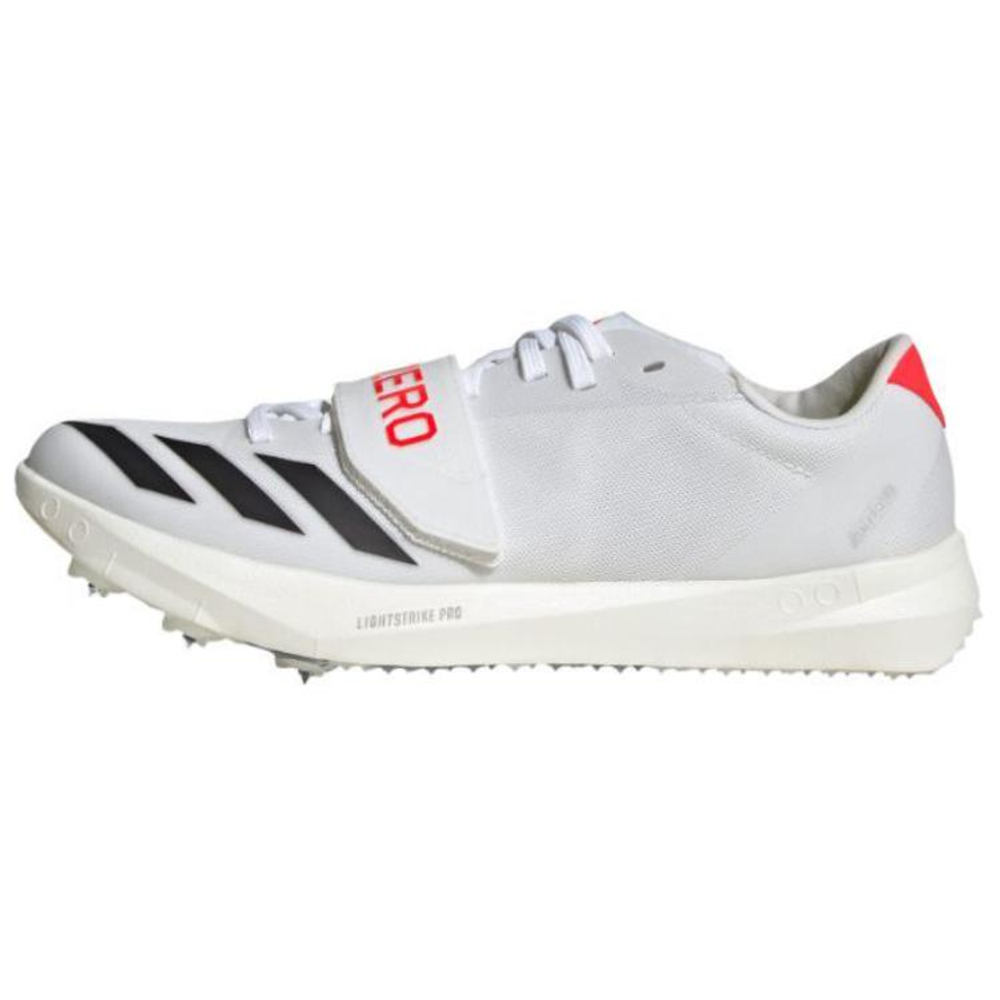 Adidas Adizero TJ/PV Track And Field Cloud White Core Black Lucid Red