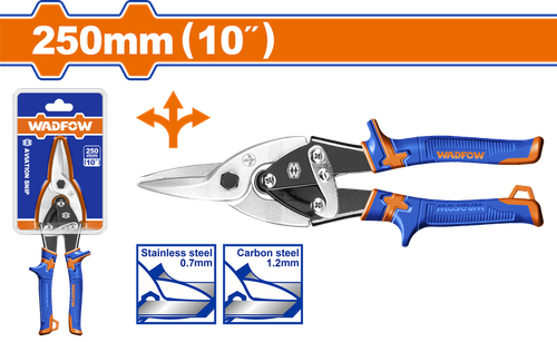 Ножницы по металлу 250 мм (5/40) WADFOW WAS2410
