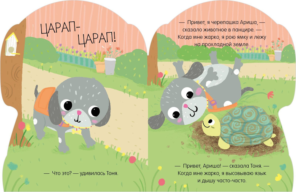 Книжки-картонки. Собачка Тоня