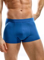 Мужские трусы-боксеры с фактурной широкой мягкой резинкой (Размер: XXL) (Цвет: белый)