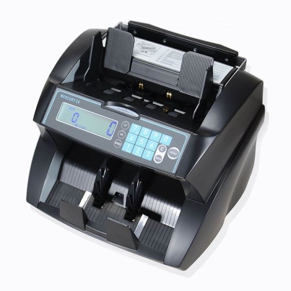 Счетчик банкнот MERTECH C-4, мультивалютный, 4 признака детекции