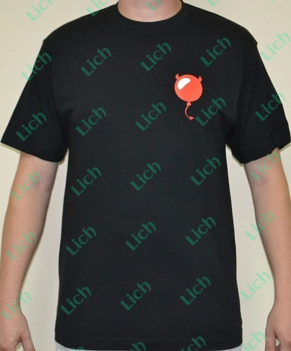 Мужская футболка с логотипом  Поставщик счастья