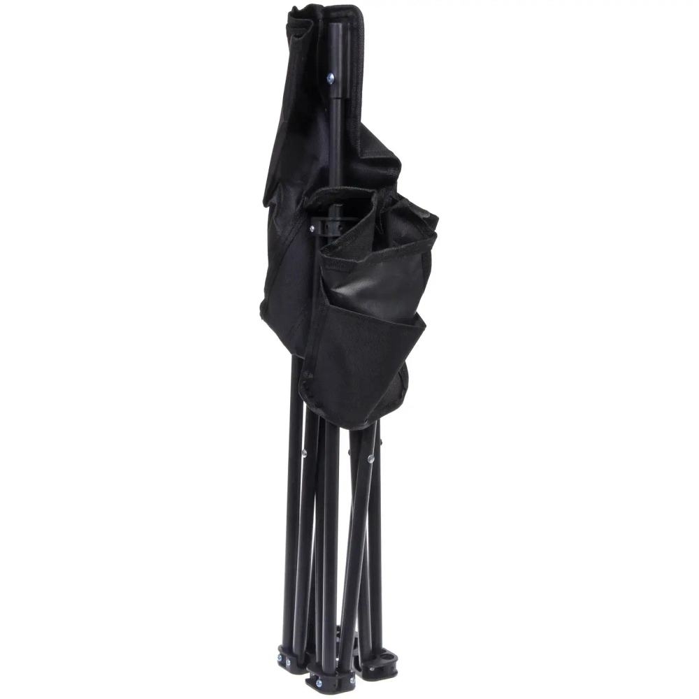 Стул складной в чехле до 100 кг SJ-0030, 39*39*64 см, цвет: чёрный, ТуристМастер