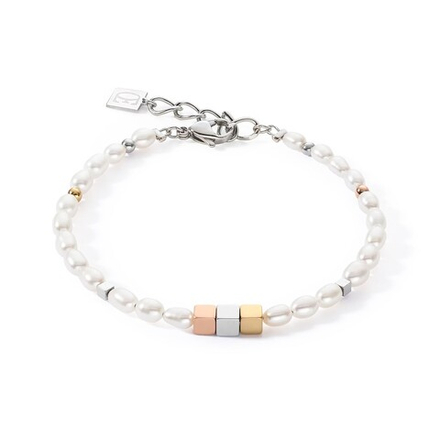 Браслет Coeur de Lion White-Tricolour 1107/30-1642