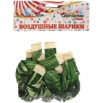 Воздушные шары «Мираж» 10шт 12»/30см зеленый
