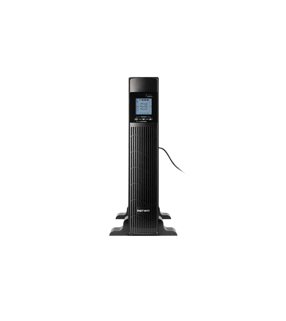 SMARTWATT линейно-интерактивный SIN, 1000/800 ВА/Вт, стоечный/напольный, LCD дисплей, IEC C13 - 3 шт., Shuko CEE7/4 - 1 шт.