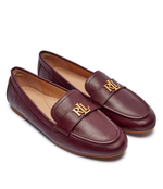 Кожаные лоферы AVERI III LAUREN RALPH LAUREN - бордовый(802951363)