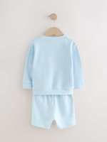 Толстовка и шорты в комплекте для мальчика Next E60-711, Светло-голубой