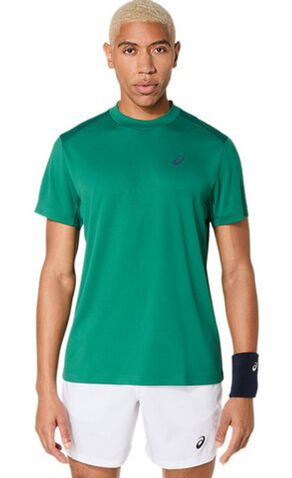 Теннисная футболка Asics Court Short Sleeve - jasper green