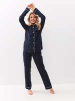 Пижама женская Ihomewear Classic Blueberry