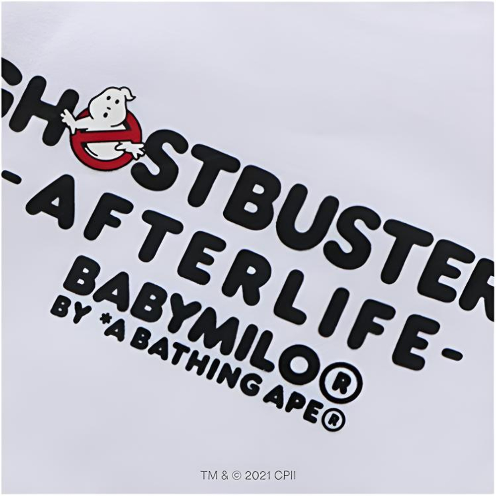 A Bathing Ape Bathing Ape X Ghostbusters Свитшот белый