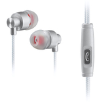 Наушники WALKER H700, микрофон, кнопка ответа, белые