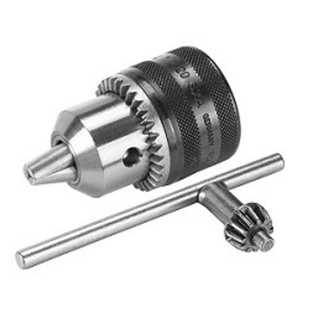 Патрон сверлильный с ключом 1,5-13мм конус В12  80-0-107