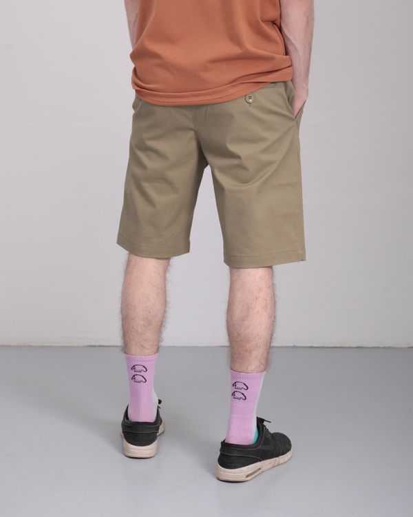 Шорты Simple Светлый Хаки - фото 3