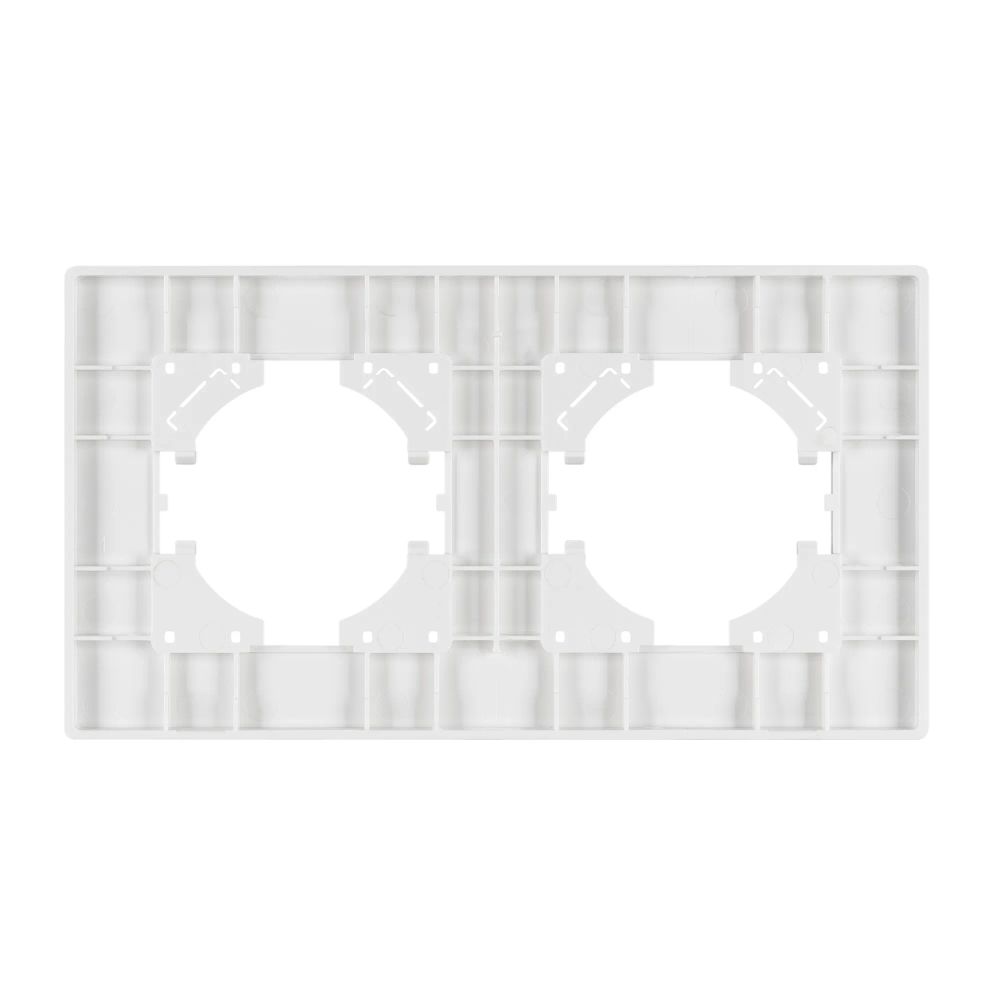 Рамка пластиковая FRM-PERIO-PL-2-BK (Arlight, -) 049751