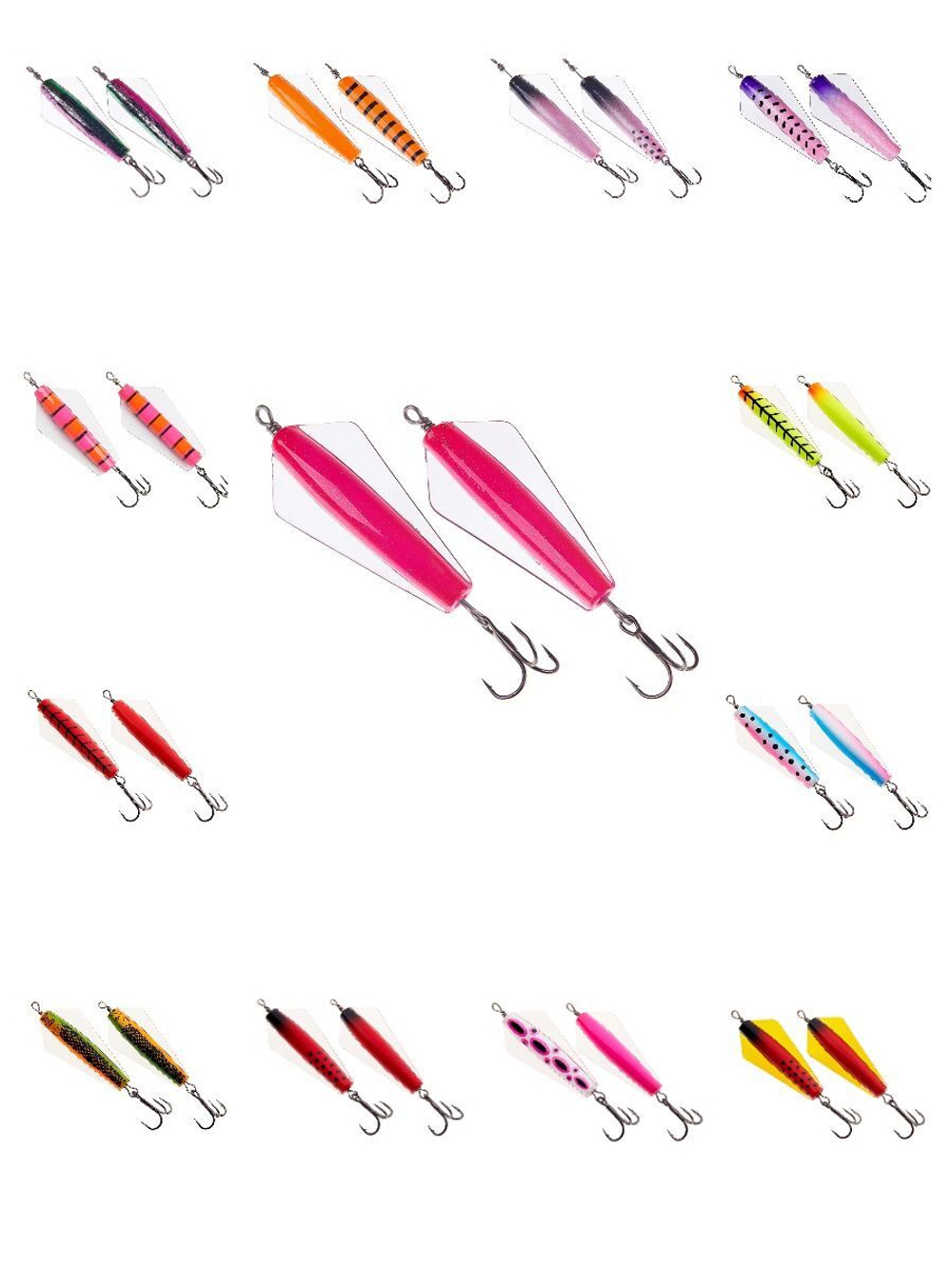 Блесна колеблющаяся Dr. Salmon 26g #21