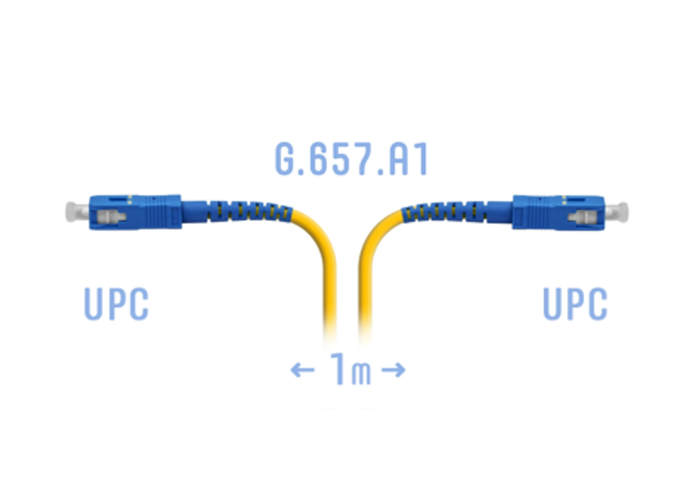 Патчкорд оптический SC/UPC SM G.657.A1 1 метр