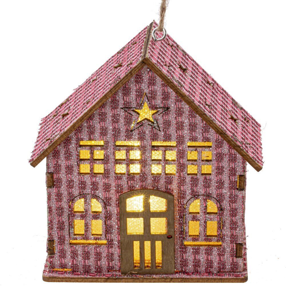 GAEM Изделие декоративное с подсветкой "Домик" (LR54Х3), L9,5 W5,5 H10,5 см