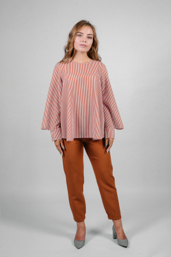 Блузка 2964ВП, полоска #285П092964ВП