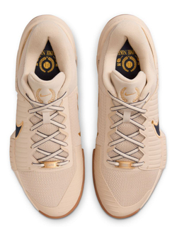 Мужские кроссовки теннисные Nike Zoom GP Challenge Pro Clay Premium - Бежевый, небесный, Золотой