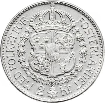 2 кроны 1935 Швеция