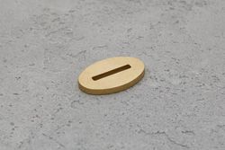 Больстер из латуни 3мм, 30x20мм