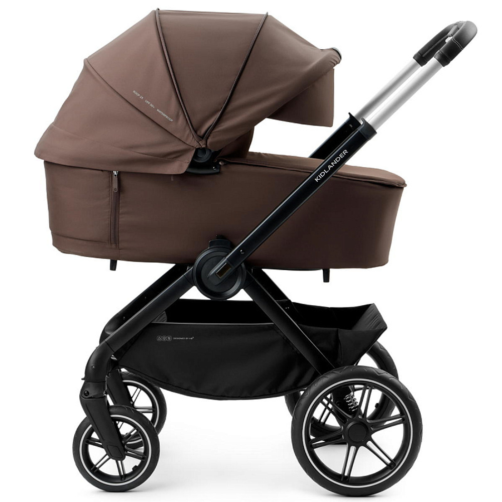 Детская коляска Happy Baby Kidlander 2 в 1 dark brown