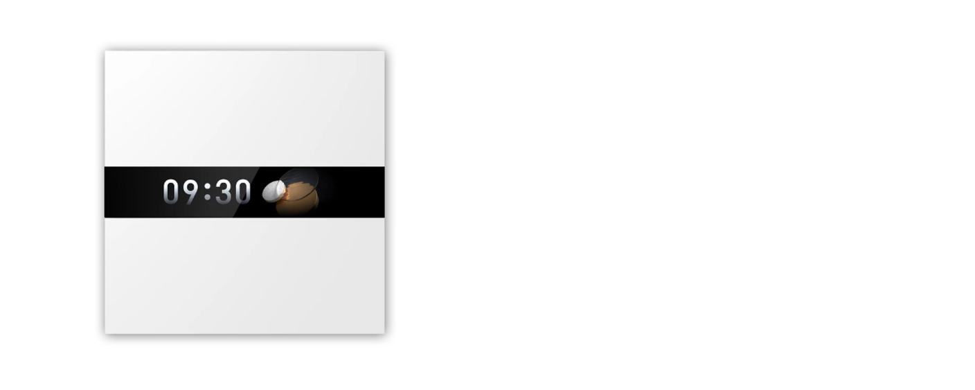 Умный выключатель с дисплеем V1