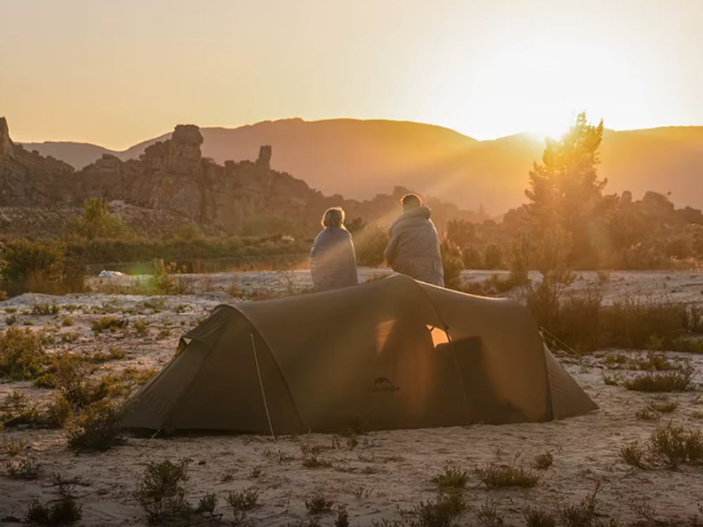 Палатка Naturehike Opalus Si 3-местная, алюминиевый каркас, темно-зеленая