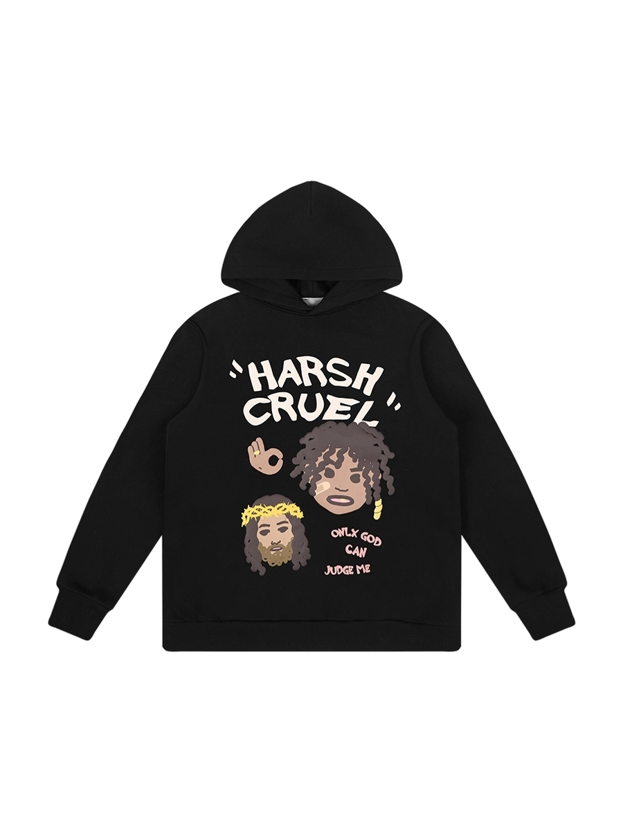 Худи HARSHandCRUEL "Only God" Oversized Hoodie