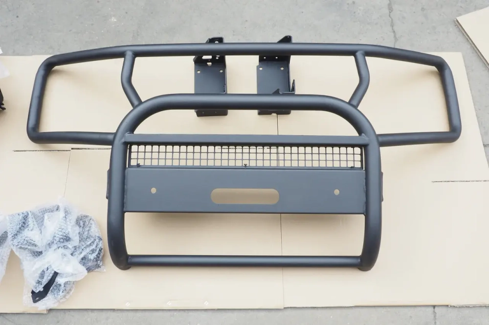 Силовой бампер с кронштейном для лебедки для Land Rover DEFENDER 2020+ Лэнд Ровер Дефендер