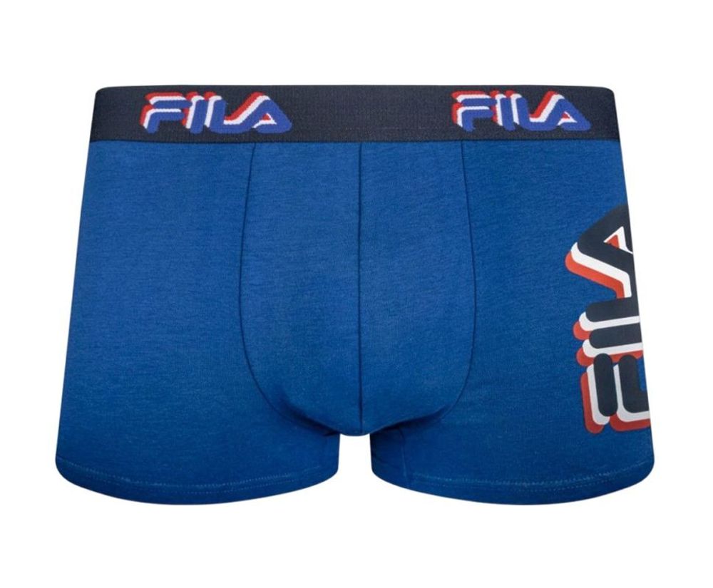 Мужские спортивные боксеры Fila Boxer Elastic Logo 1P - royal