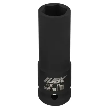Головка ударная глубокая тонкостенная 17мм (6гр.), 1/2'' JBC JBC-4458517TH