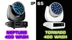 SILVER STAR NEPTUNE 400 WASH [SS672XCEM] вращающаяся голова Wash, 380Вт