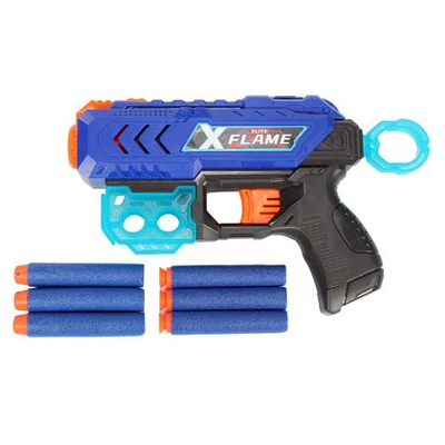 Пистолет с мягк.пулями, коробка JLX7210