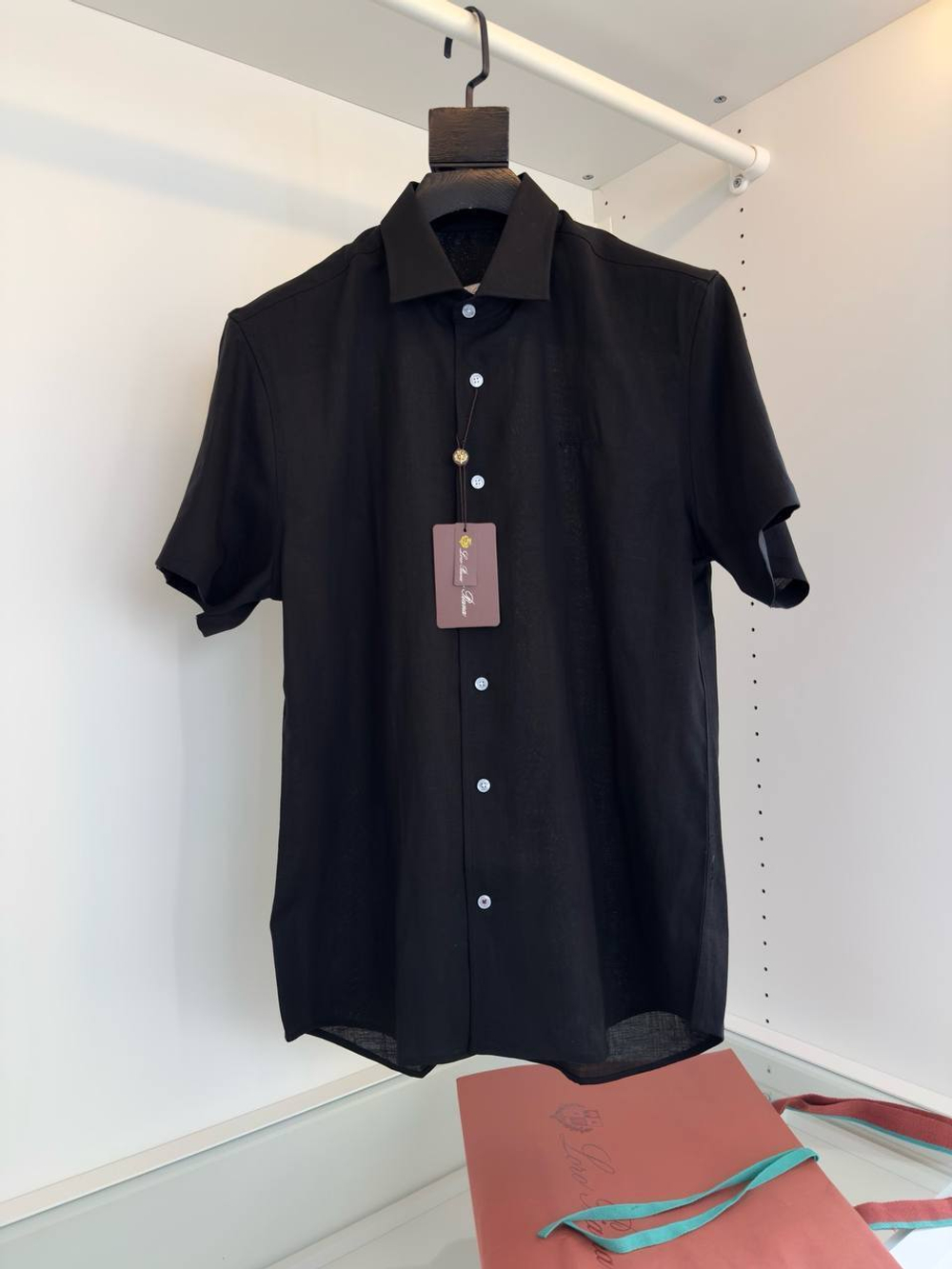 Льняная рубашка Loro Piana