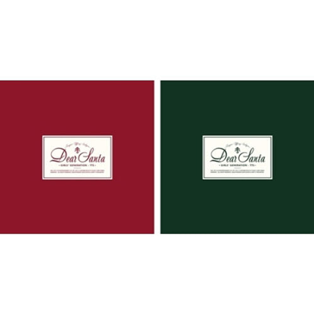 Альбом GIRLS' GENERATION-TTS - Dear Santa Christmas Special Album
